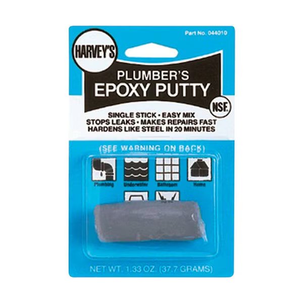 Putty Plmbrs Epoxy1.33Oz, B & K, Mfr#: 044010